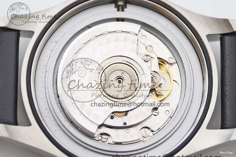 MIROTIME 0311 Vibrant Mark XVIII IW327001 SS M+F 1:1 Best Edition Black Dial on Black Leather Strap A 7055